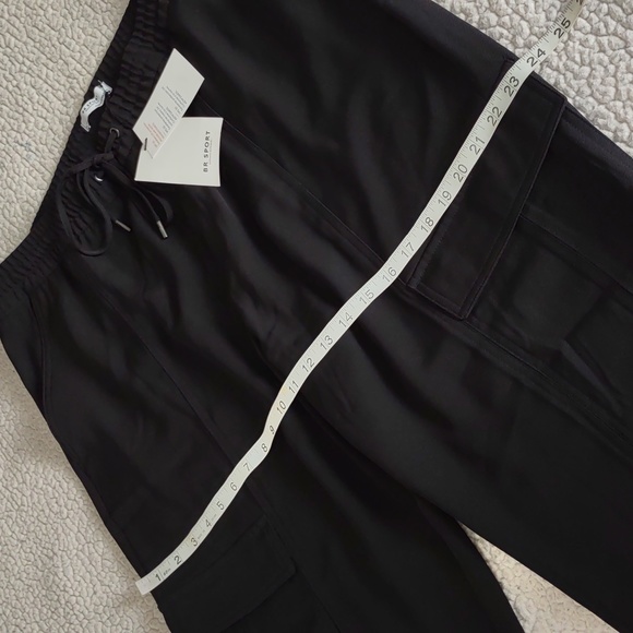 NWT BR Sport XL Tall Black Cargo Jogger Pants - Picture 7 of 14